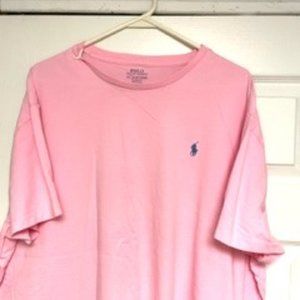 Polo Ralph Lauren - Pink Cotton T-shirt-  XXL